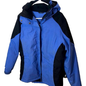 LL Bean Hooded Winter Coat Periwinkle Blue Women’s Outerwear